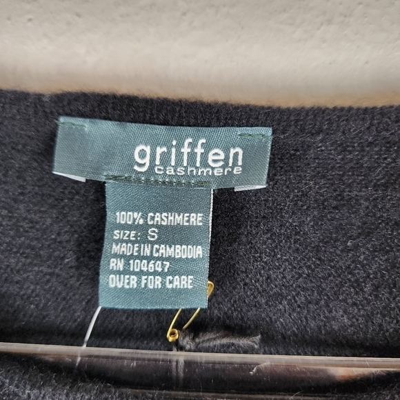 GRIFFEN 100% CASHMERE SWEATER - Picture 6 of 7